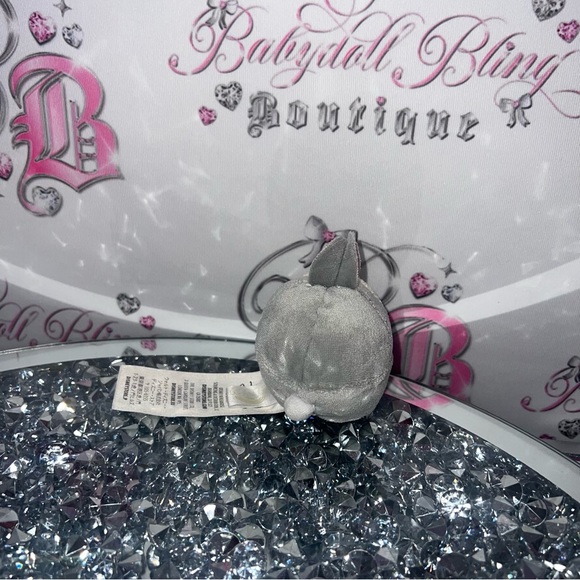 Disney Store Ufufy Plush Thumper Bunny Rabbit Gray Mini round ball stuffed cute - Picture 4 of 5